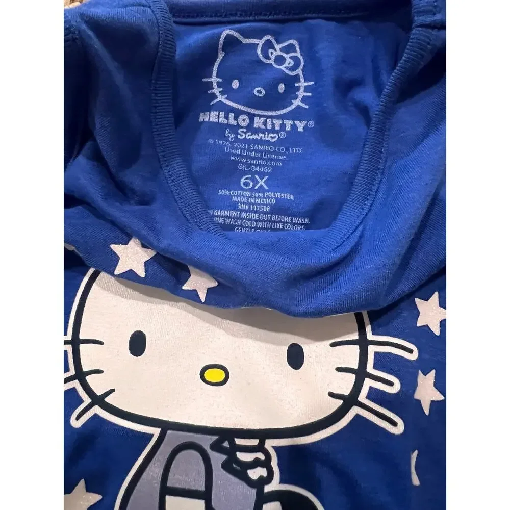 NWT❤️Hello Kitty girls outfit set sz6X